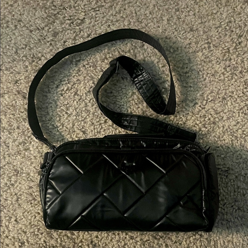 LUG Trolley Quilted Crossbody Bag
